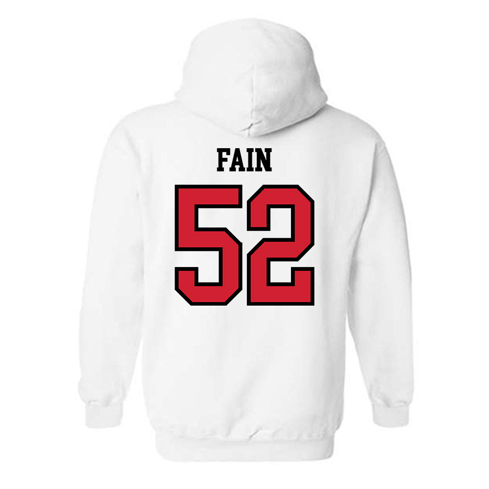 Jax State - NCAA Football : Storm Fain - Classic Shersey Hooded Sweatshirt-1