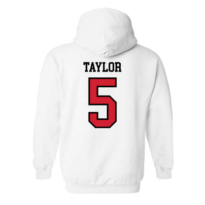 Jax State - NCAA Football : Tyrin Taylor - Classic Shersey Hooded Sweatshirt-1