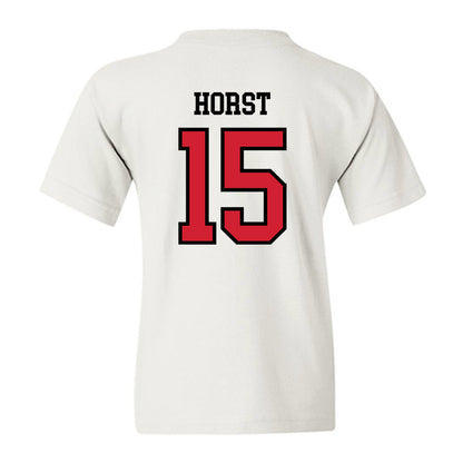Jax State - NCAA Baseball : Chase Horst - Classic Shersey Youth T-Shirt-1