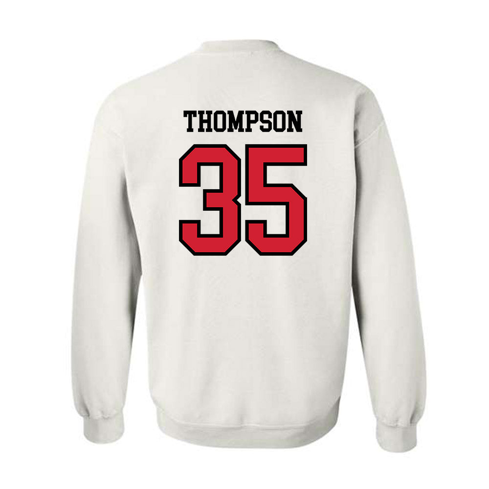 Jax State - NCAA Football : Aidan Thompson - Classic Shersey Crewneck Sweatshirt-1