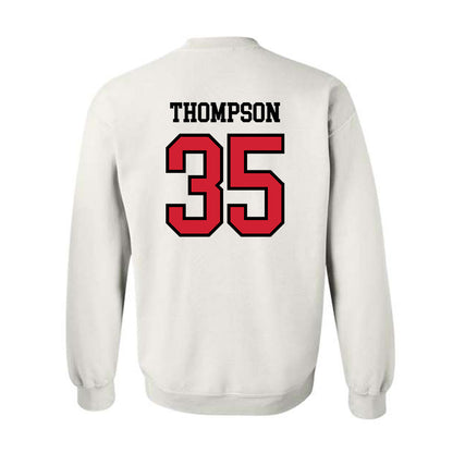 Jax State - NCAA Football : Aidan Thompson - Classic Shersey Crewneck Sweatshirt-1