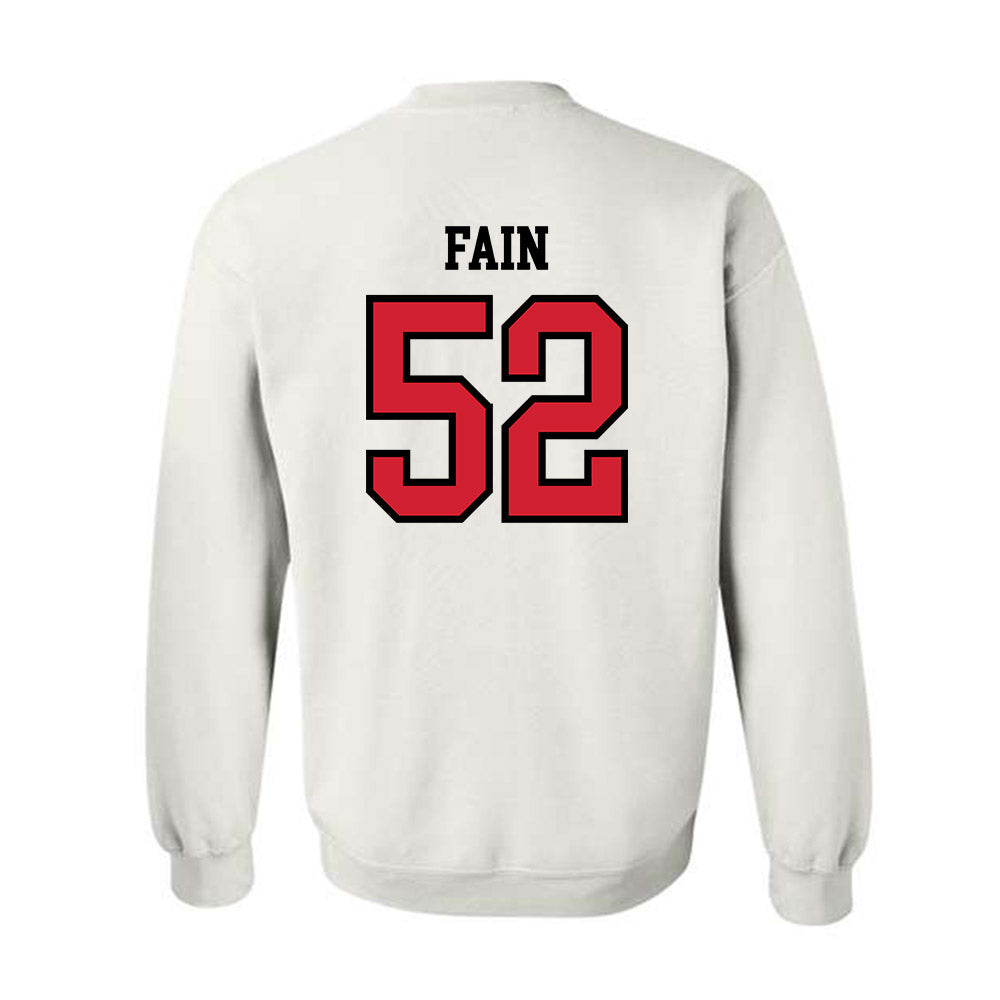 Jax State - NCAA Football : Storm Fain - Classic Shersey Crewneck Sweatshirt-1