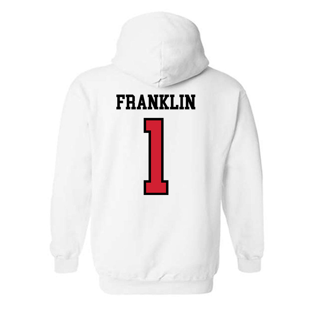 Jax State - NCAA Football : Travis Franklin - Classic Shersey Hooded Sweatshirt-1