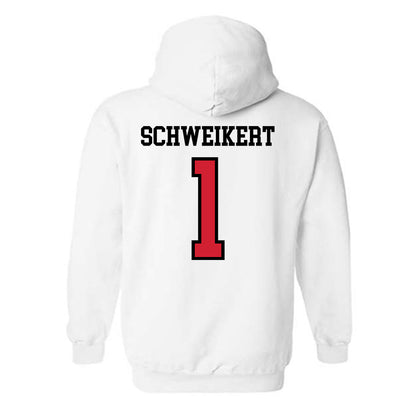 Jax State - NCAA Women's Volleyball : Sophia Schweikert - Classic Shersey Hooded Sweatshirt-1