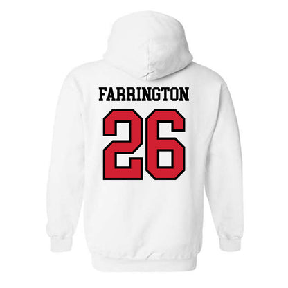 Jax State - NCAA Football : Lucas Farrington - Classic Shersey Hooded Sweatshirt-1