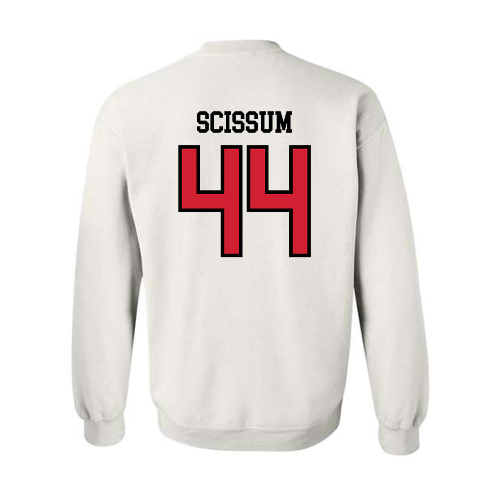 Jax State - NCAA Football : Jameson Scissum - Classic Shersey Crewneck Sweatshirt-1
