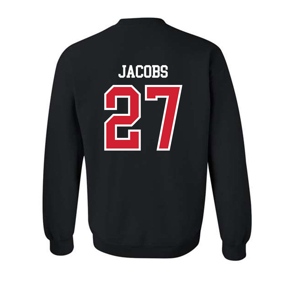 Jax State - NCAA Women's Soccer : Amelia Jacobs - Classic Shersey Crewneck Sweatshirt-1