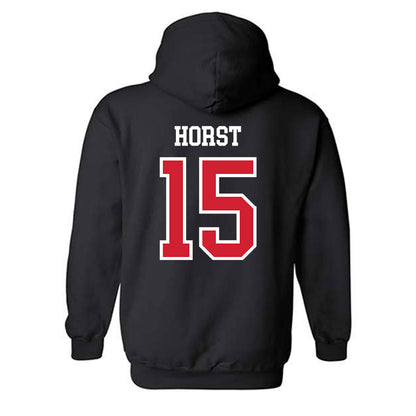 Jax State - NCAA Baseball : Chase Horst - Classic Shersey Hooded Sweatshirt-1
