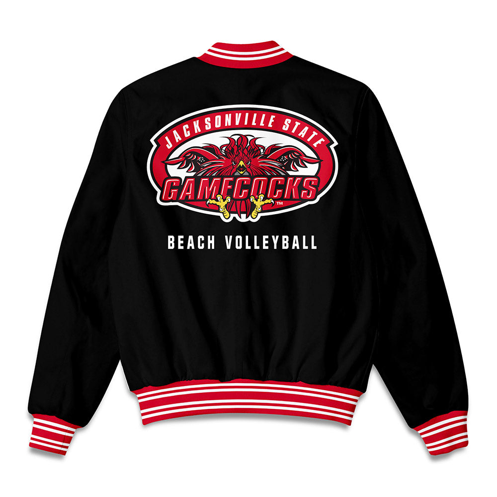 Jax State - NCAA Beach Volleyball : Daylan Martin - Bomber Jacket-1