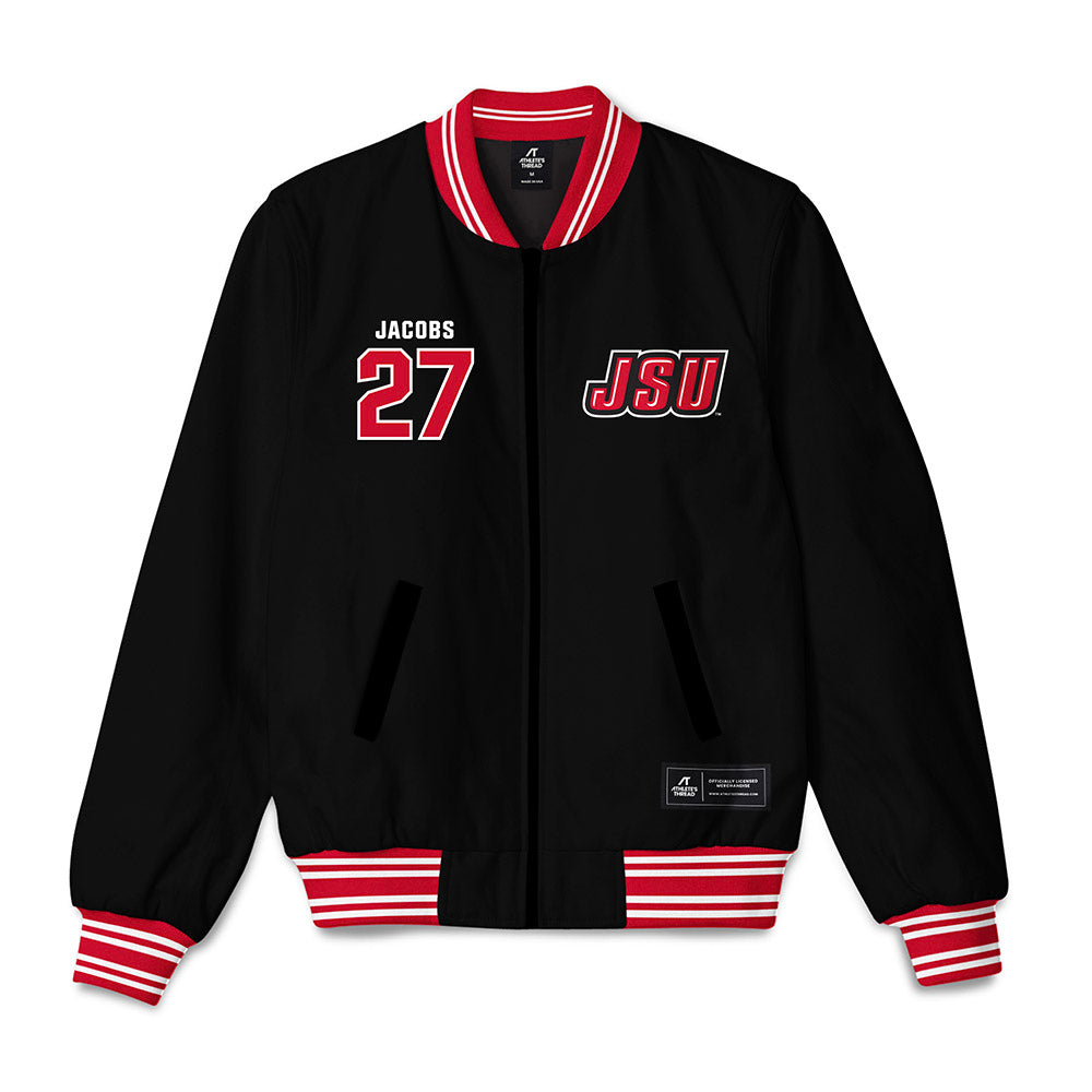 Jax State - NCAA Women's Soccer : Amelia Jacobs - Bomber Jacket-0