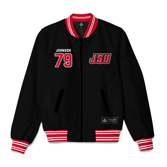 Jax State - NCAA Football : Lance Johnson - Bomber Jacket-0
