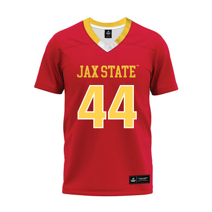 Jax State - NCAA Football : Jameson Scissum - Red Premium Football Jersey-0