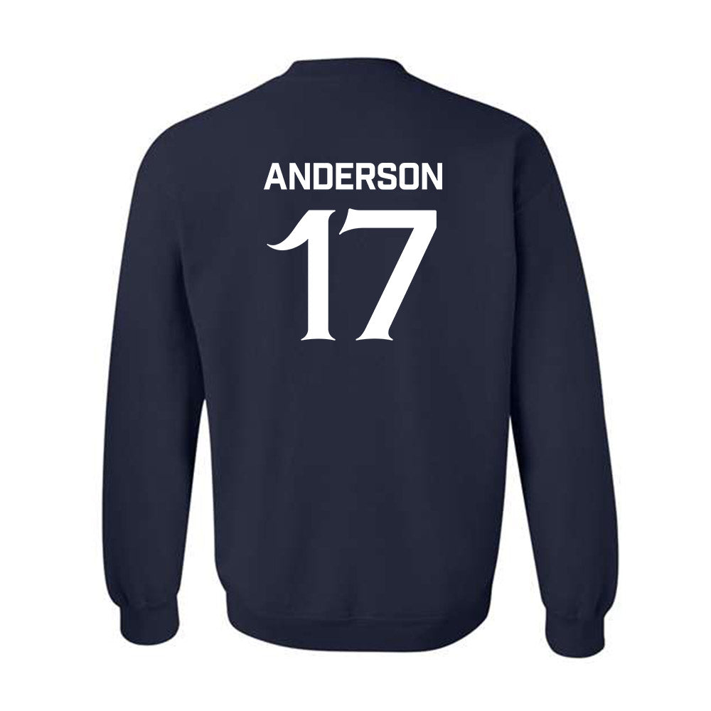 Queens - NCAA Men's Soccer : Jaiden Anderson - Classic Shersey Crewneck Sweatshirt-1