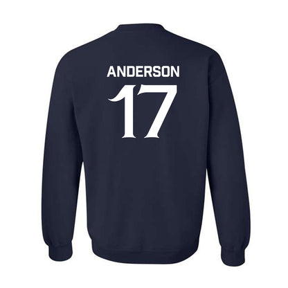 Queens - NCAA Men's Soccer : Jaiden Anderson - Classic Shersey Crewneck Sweatshirt-1