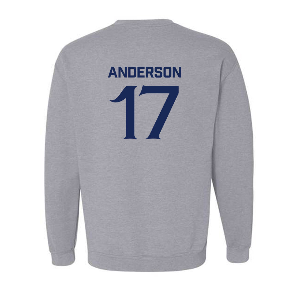 Queens - NCAA Men's Soccer : Jaiden Anderson - Classic Shersey Crewneck Sweatshirt-1