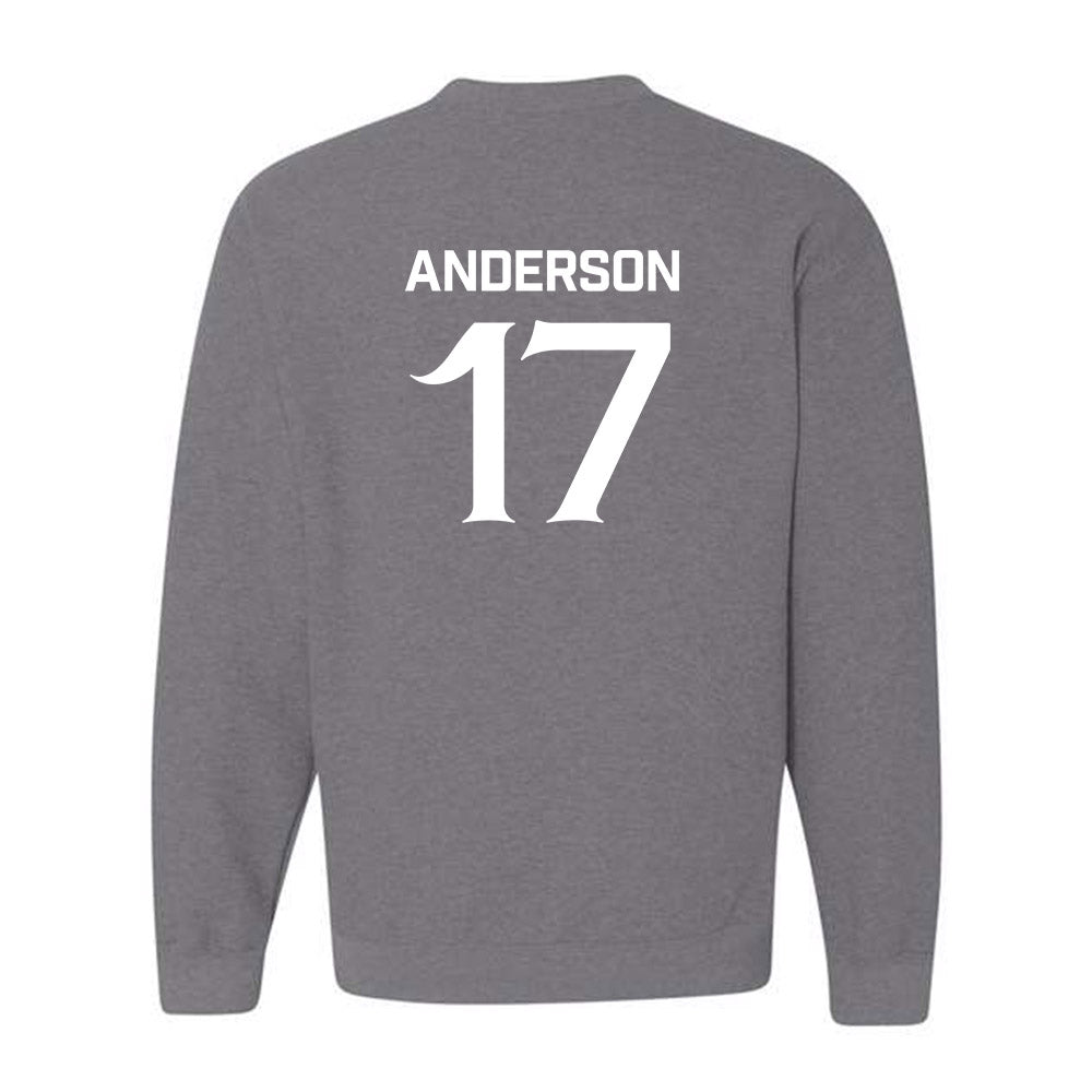 Queens - NCAA Men's Soccer : Jaiden Anderson - Classic Shersey Crewneck Sweatshirt-1