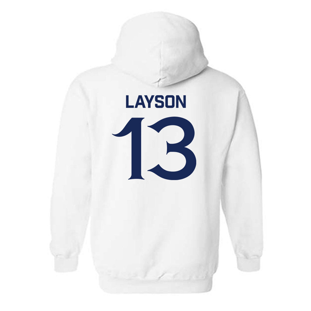 Queens - NCAA Women's Volleyball : Elizabeth Layson - Classic Shersey Hooded Sweatshirt-1