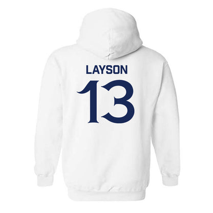 Queens - NCAA Women's Volleyball : Elizabeth Layson - Classic Shersey Hooded Sweatshirt-1