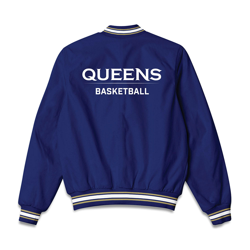  Queens - NCAA Women's Basketball : Ana Barreto - Bomber Jacket-1