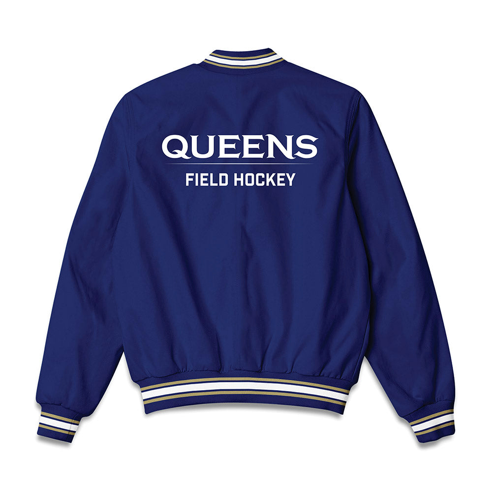 Queens - NCAA Women's Field Hockey : Alana Shimp - Bomber Jacket-1