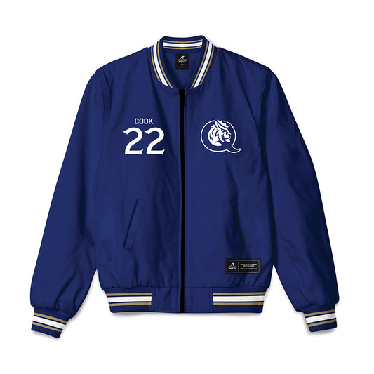 Queens - NCAA Women's Volleyball : Marlee Cook - Bomber Jacket-0