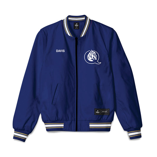 Queens - NCAA Men's Track & Field : Sawyer Davis - Bomber Jacket-0