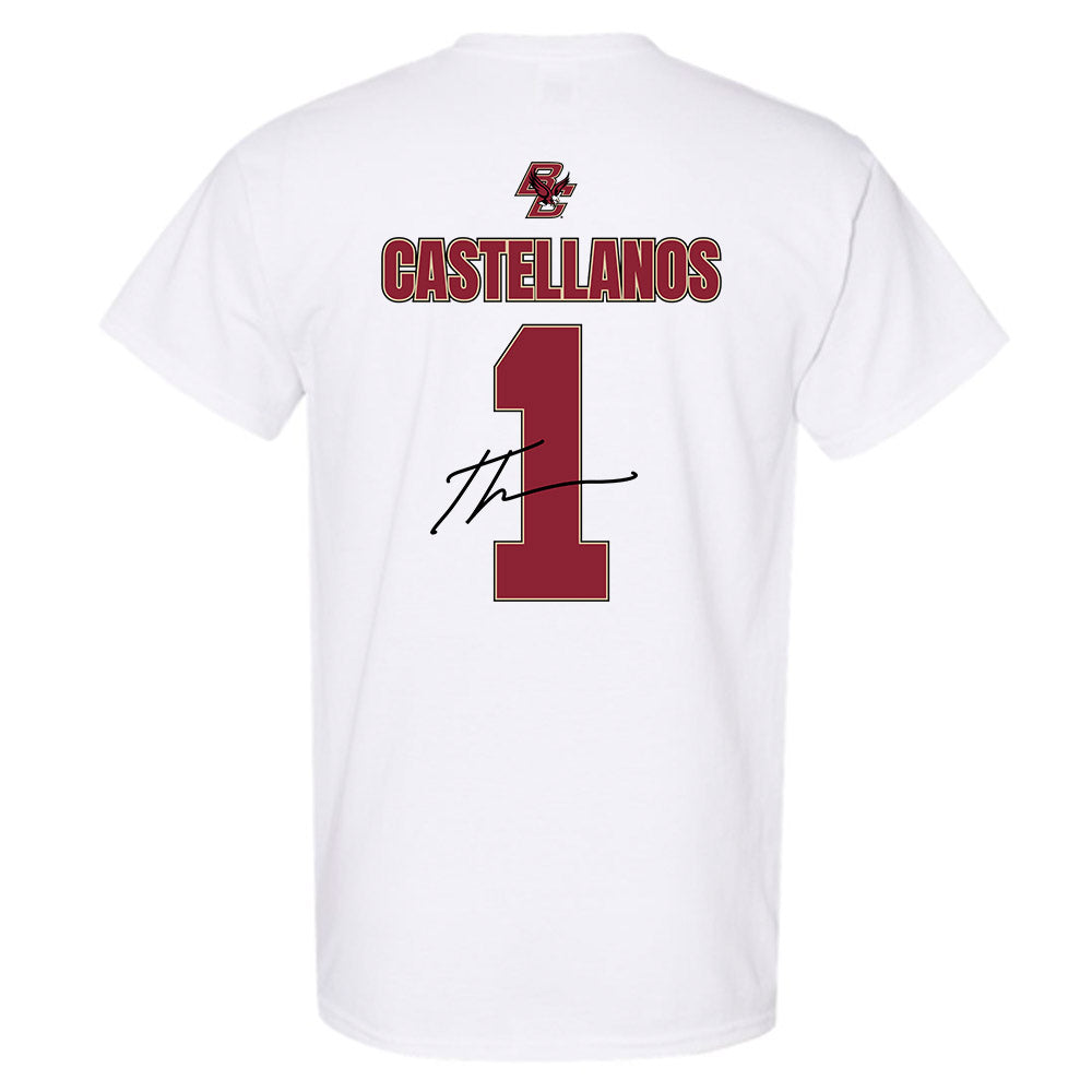 Boston College - NCAA Football : Thomas Castellanos - Classic Shersey T-Shirt-1