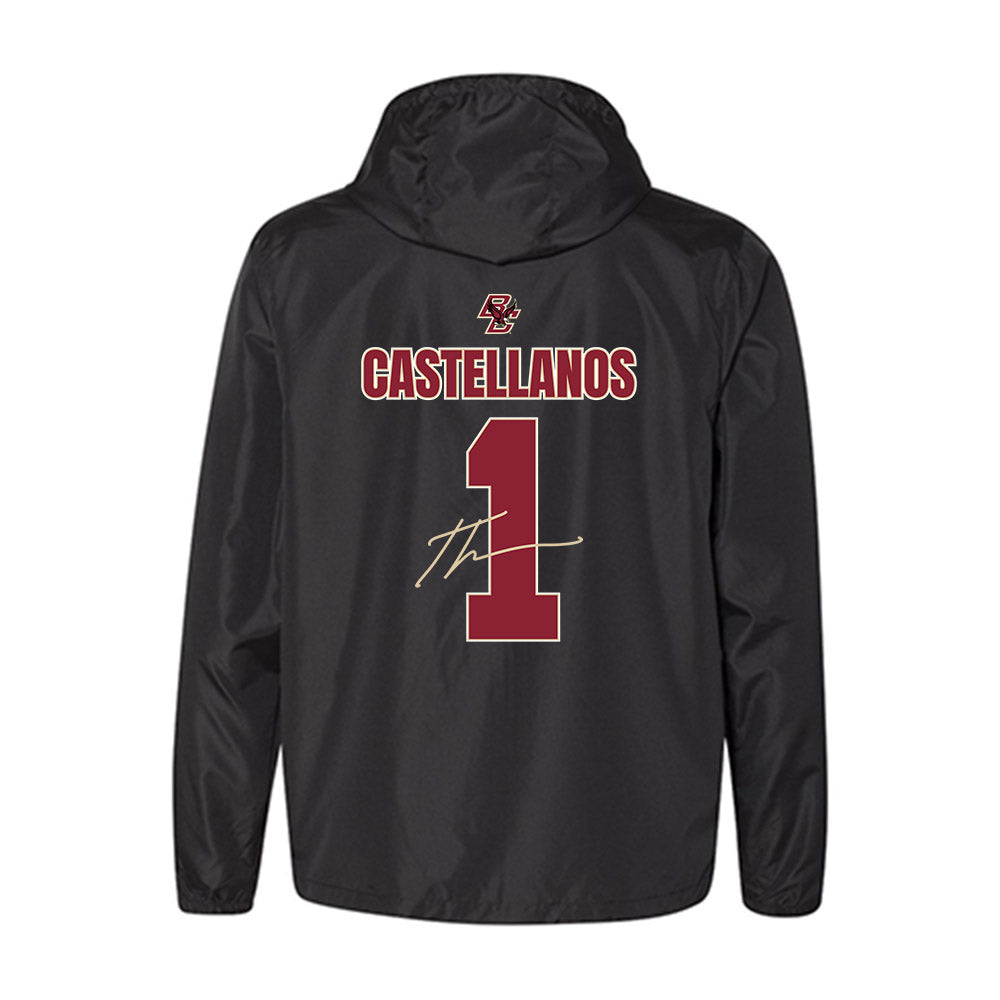 Boston College - NCAA Football : Thomas Castellanos - Windbreaker-1