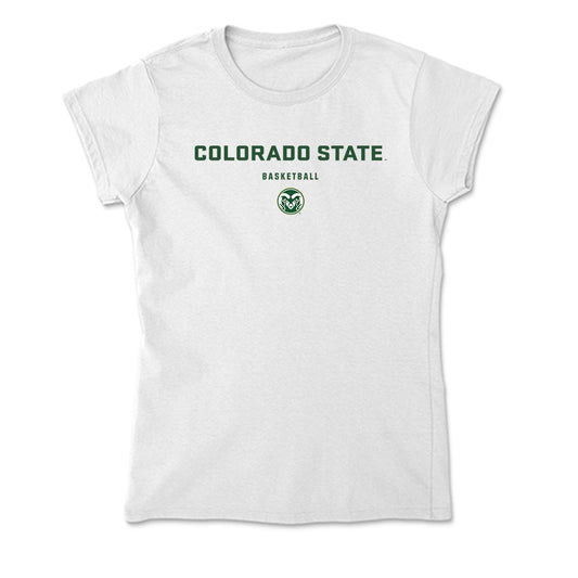 Colorado State - NCAA Women's Basketball : Ann Zachariah - Soft Style Women’s T-Shirt-0