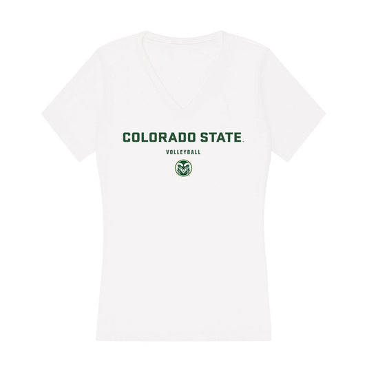 Colorado State - NCAA Women's Volleyball : Zosia Szczotkiewicz - Women's V-Neck T-Shirt-0