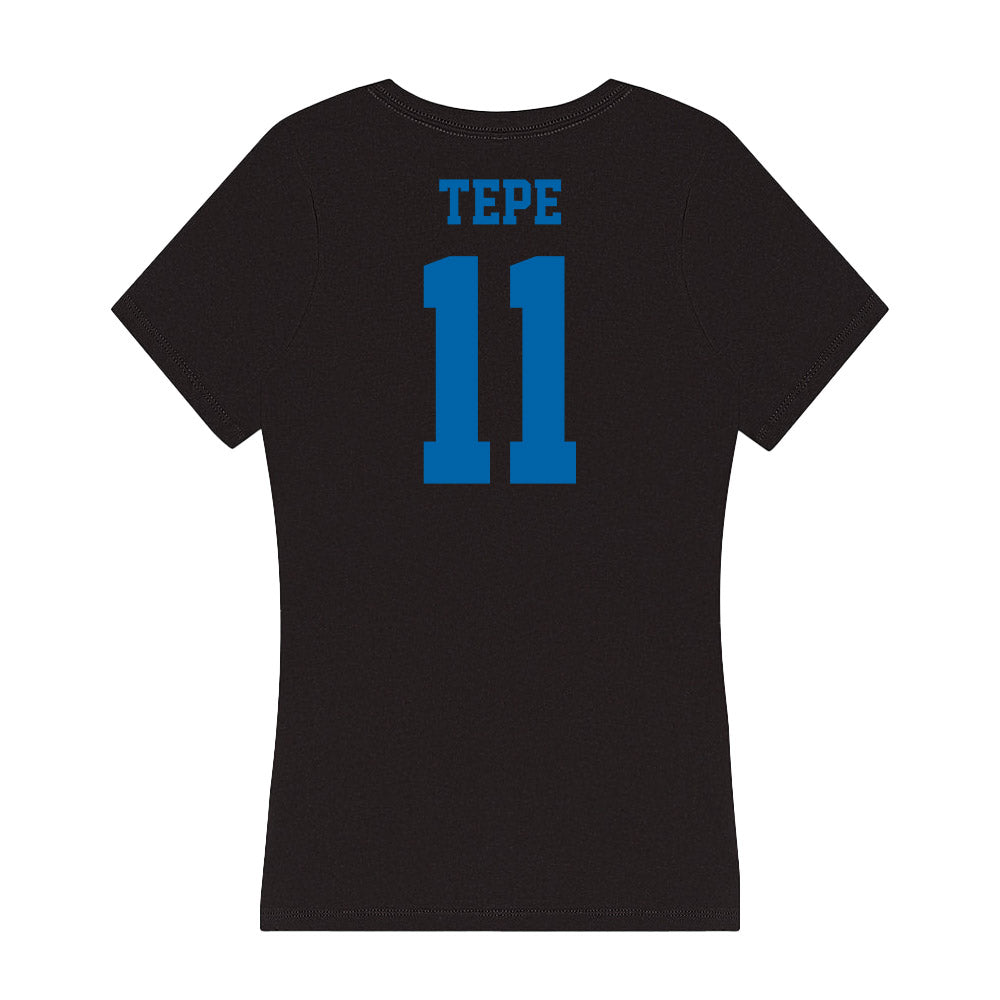 MTSU - NCAA Softball : Ava Tepe - Women's V-Neck T-Shirt-1