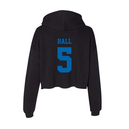 MTSU - NCAA Men's Basketball : Jarred Hall - Women's Crop Fleece Hoodie-1