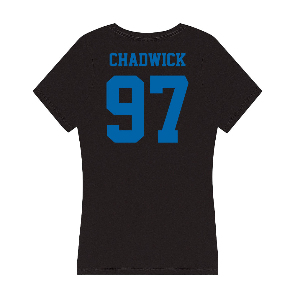 MTSU - NCAA Football : Grant Chadwick - Women's V-Neck T-Shirt-1