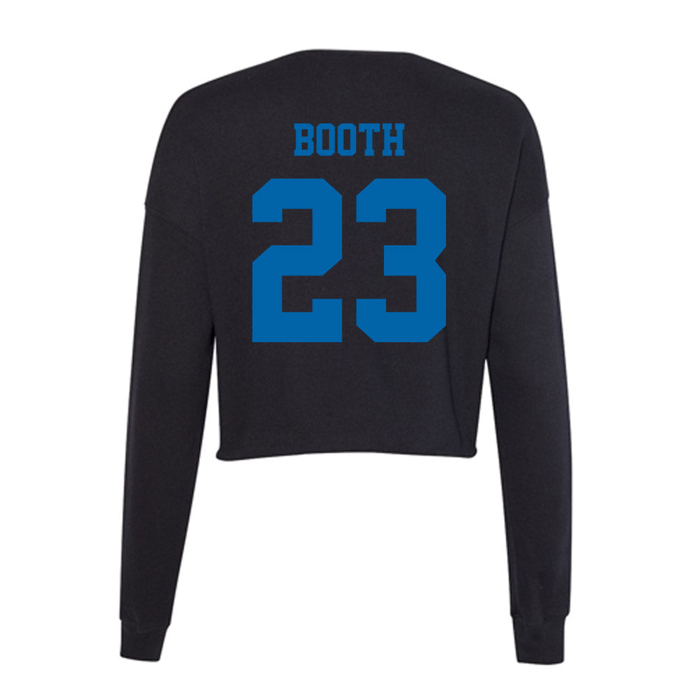 MTSU - NCAA Women's Volleyball : Kiera Booth - Women's Cropped Crew Fleece-1