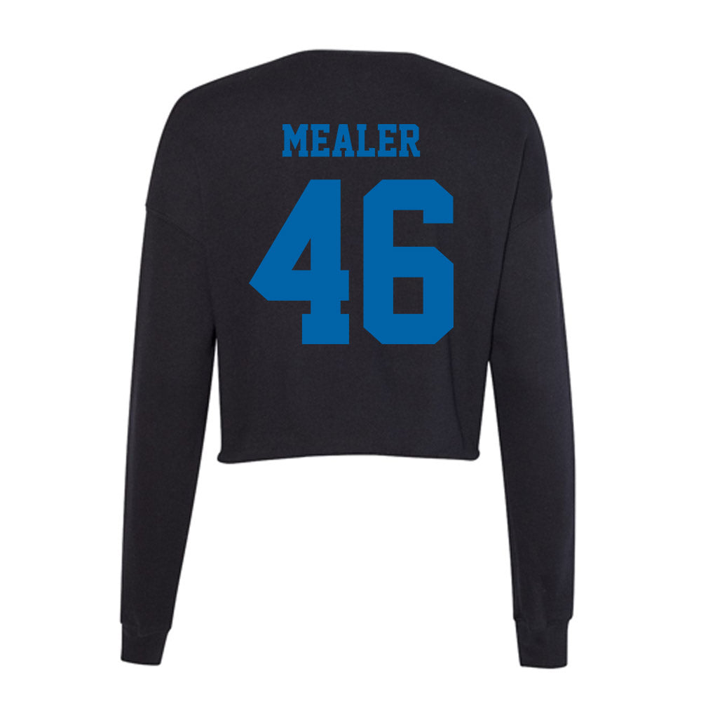 MTSU - NCAA Baseball : Brennan Mealer - Women's Cropped Crew Fleece-1