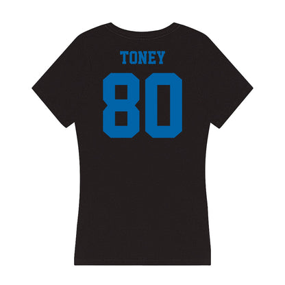 MTSU - NCAA Football : Aj Toney - Women's V-Neck T-Shirt-1