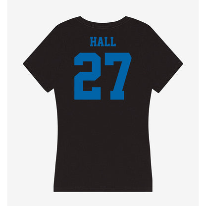 MTSU - NCAA Softball : Braelyn Hall - Women's V-Neck T-Shirt-1
