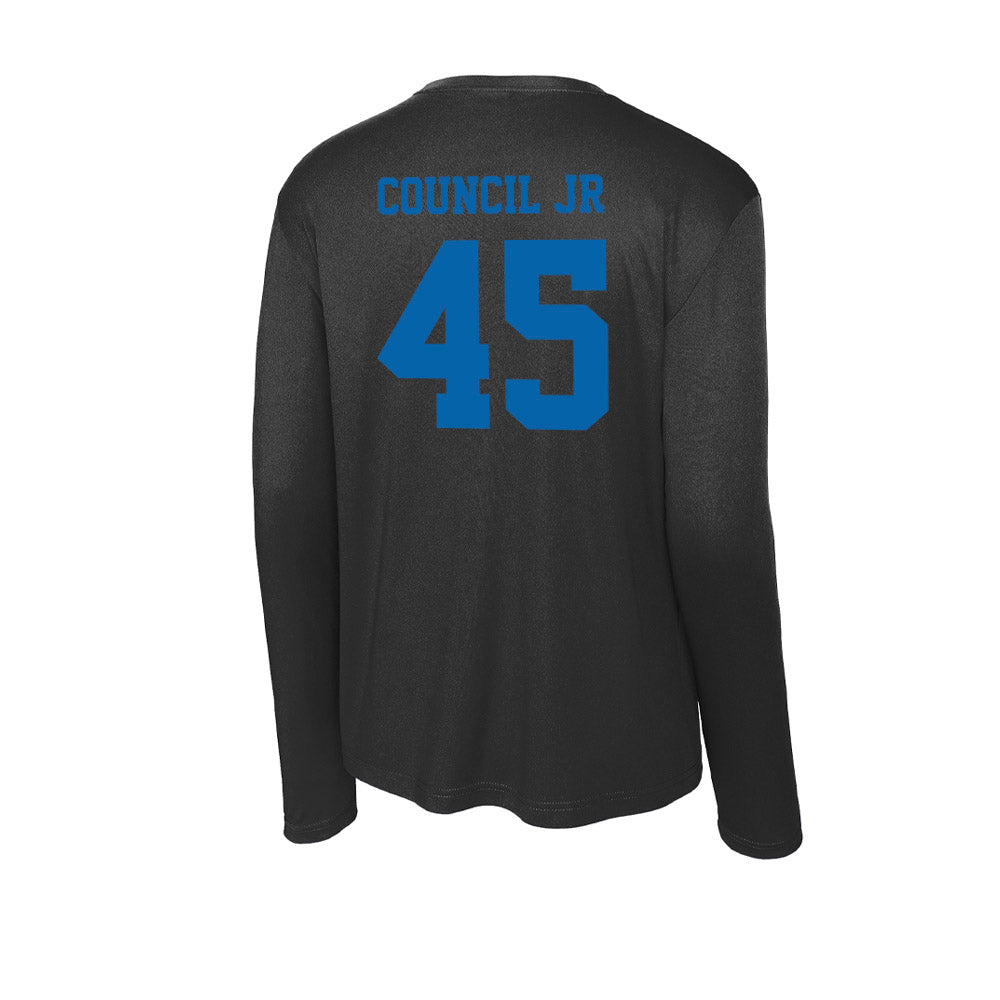 MTSU - NCAA Football : Bobby Council Jr - Activewear Long Sleeve T-Shirt