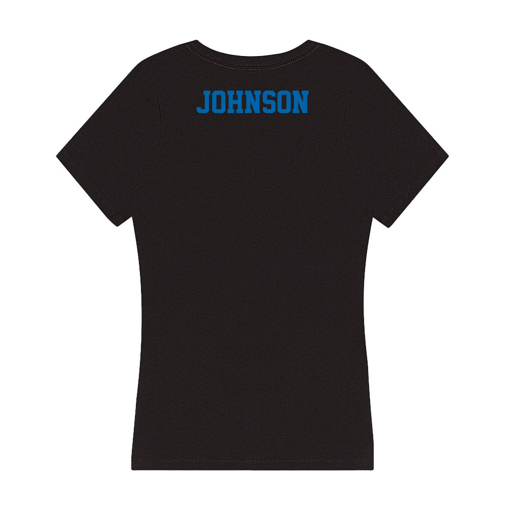 MTSU - NCAA Women's Golf : Nicole Johnson - Women's V-Neck T-Shirt-1