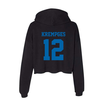 MTSU - NCAA Women's Soccer : Kadence Krempges - Women's Crop Fleece Hoodie-1