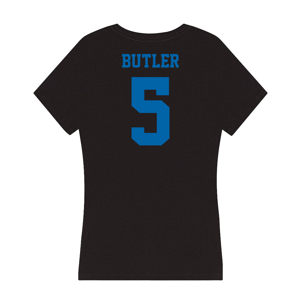 MTSU - NCAA Football : Myles Butler - Women's V-Neck T-Shirt-1