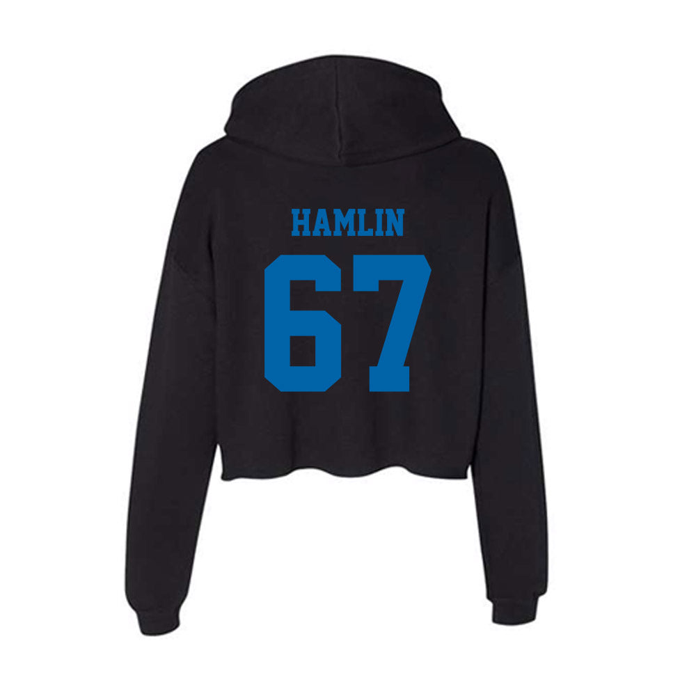 MTSU - NCAA Football : Henry Hamlin - Women's Crop Fleece Hoodie-1