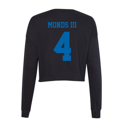 MTSU - NCAA Football : James Monds III - Women's Cropped Crew Fleece-1