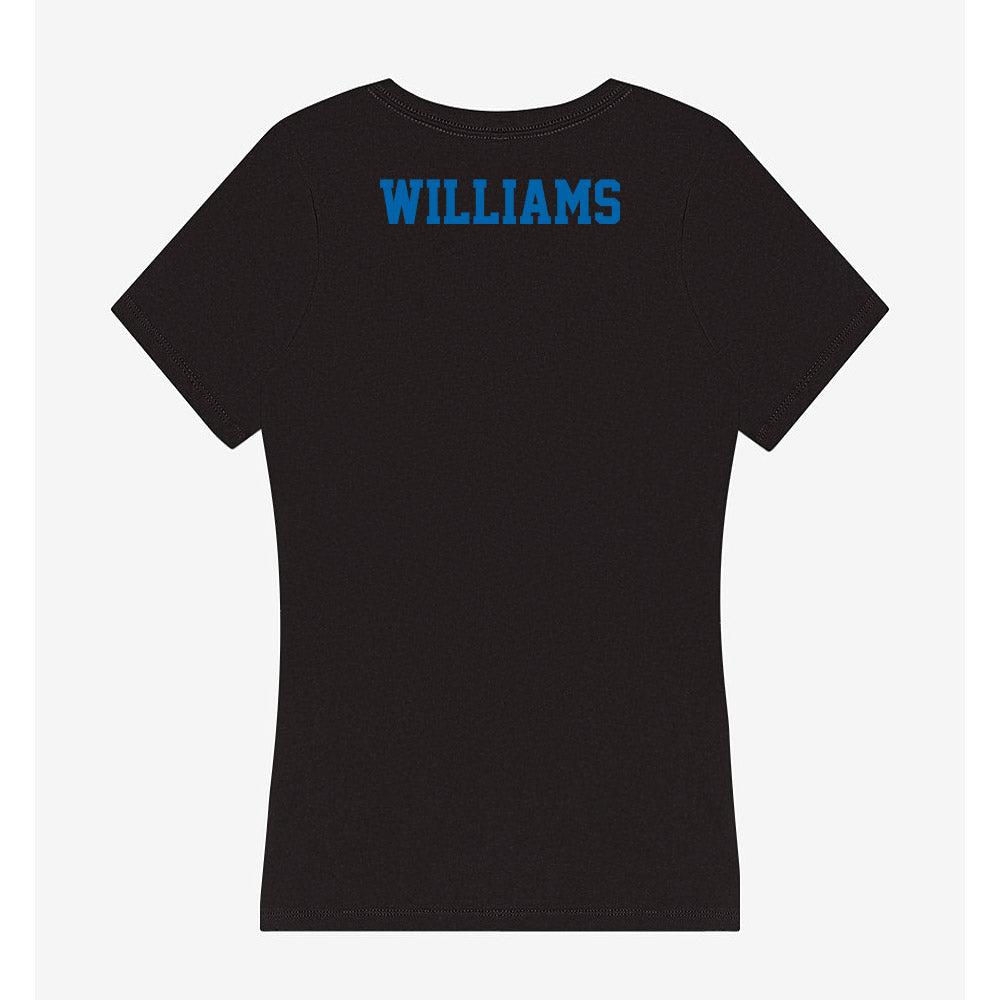 MTSU - NCAA Women's Track & Field : Laila Williams - Women's V-Neck T-Shirt-1