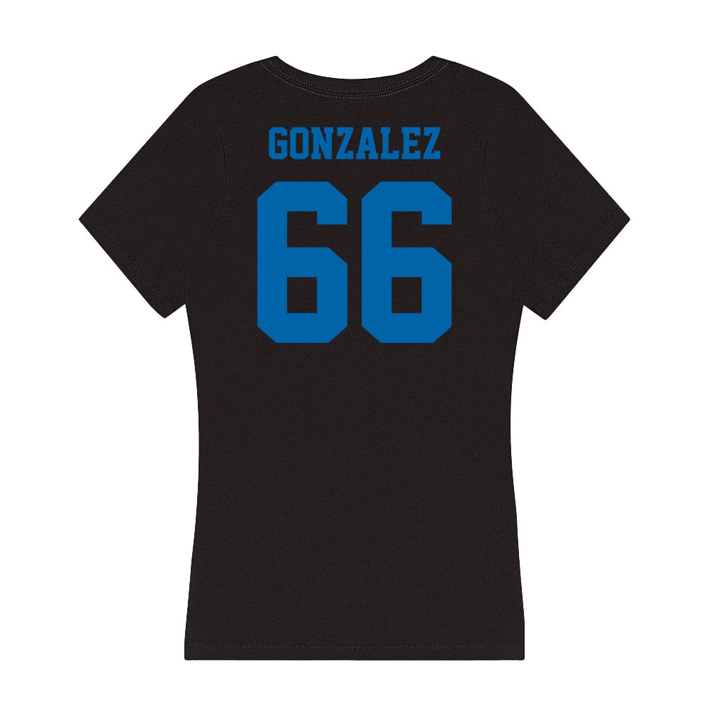 MTSU - NCAA Football : Daniel Gonzalez - Women's V-Neck T-Shirt-1