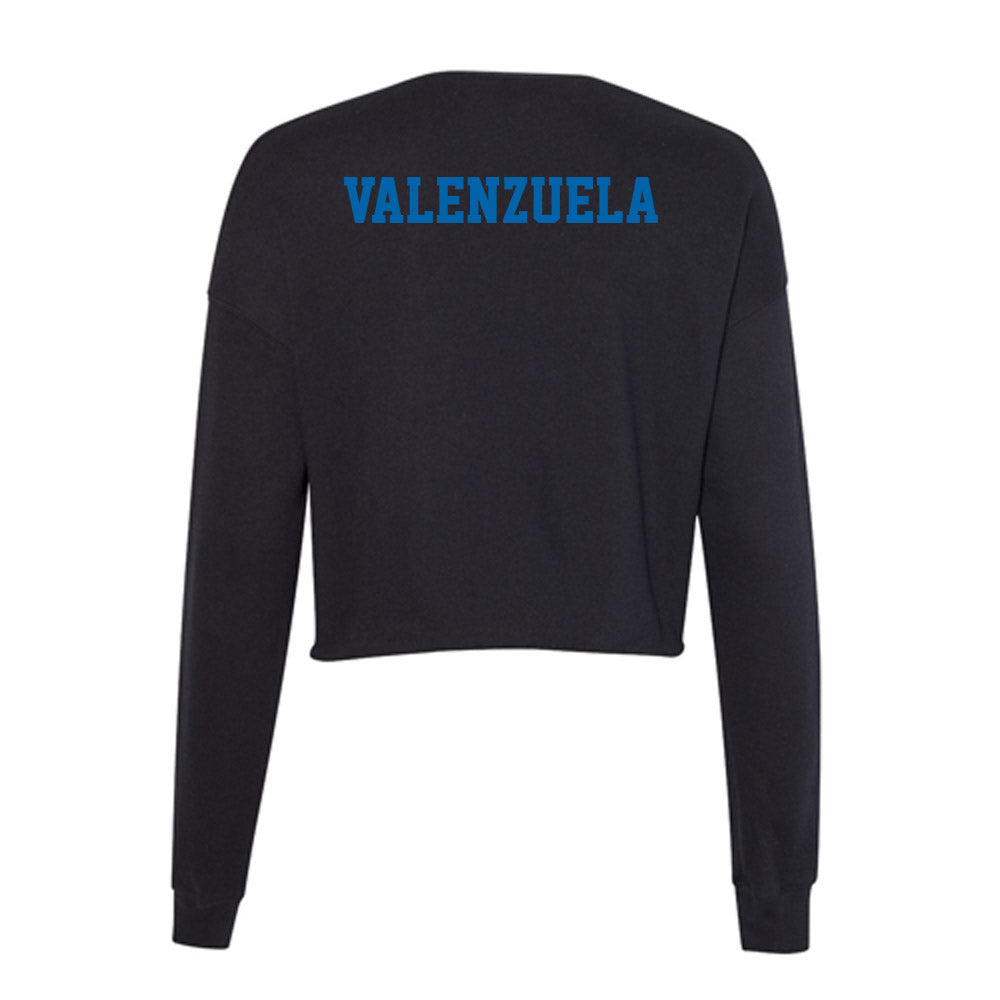 MTSU - NCAA Men's Track & Field : Abraham Valenzuela - Women's Cropped Crew Fleece-1