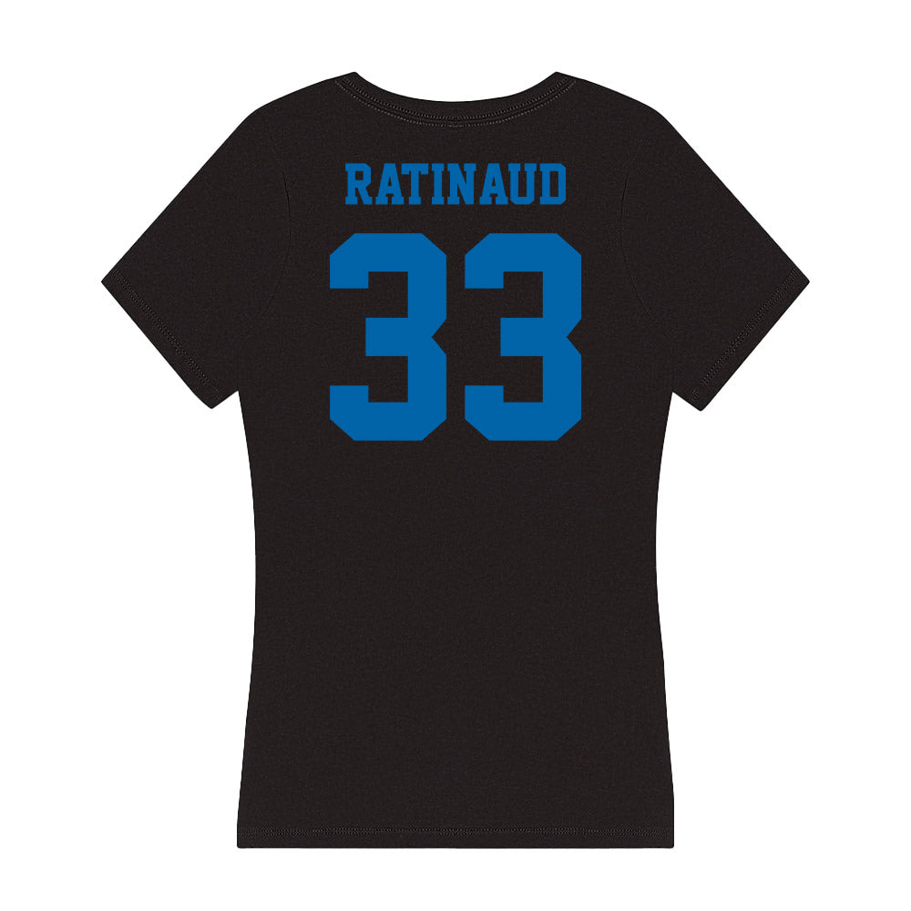 MTSU - NCAA Football : Taylor Ratinaud - Women's V-Neck T-Shirt-1