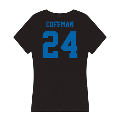 MTSU - NCAA Softball : Tori Coffman - Women's V-Neck T-Shirt-1