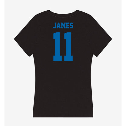 MTSU - NCAA Women's Volleyball : Khalia-Leigh James - Women's V-Neck T-Shirt-1