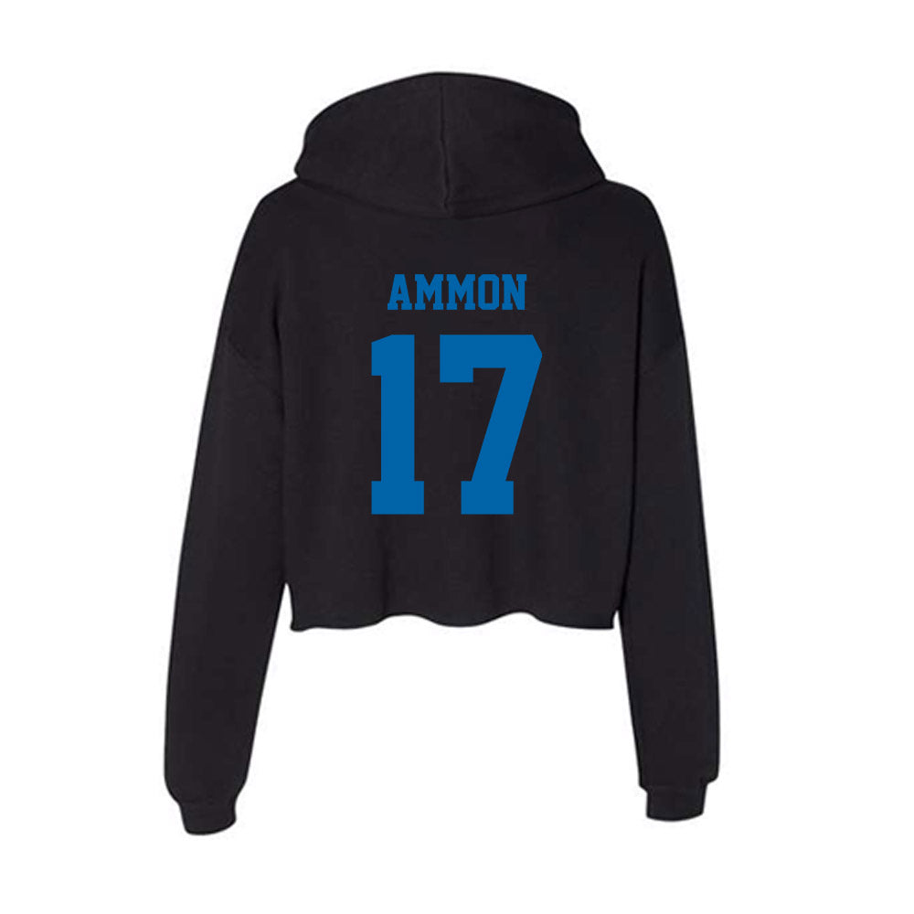 MTSU - NCAA Softball : Leila Ammon - Women's Crop Fleece Hoodie-1